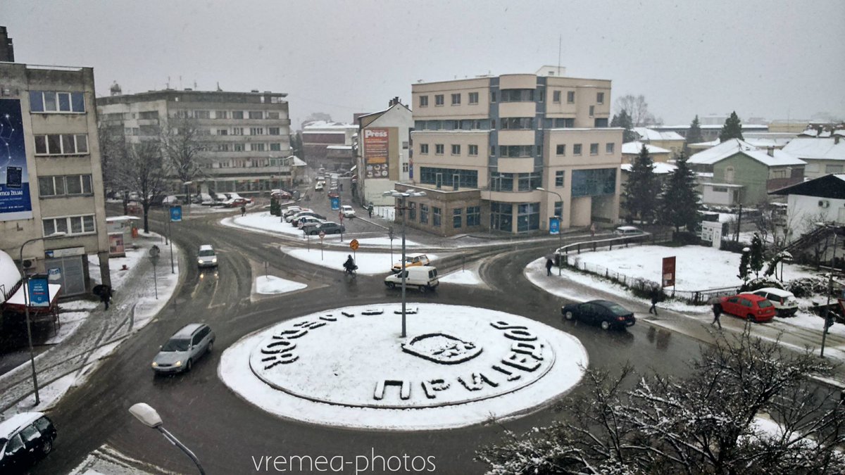 BHStormChasers's tweet photo. #eustorm 79000,BA 14/20 Snow in Prijedor city https://t.co/ocz89hs2ee