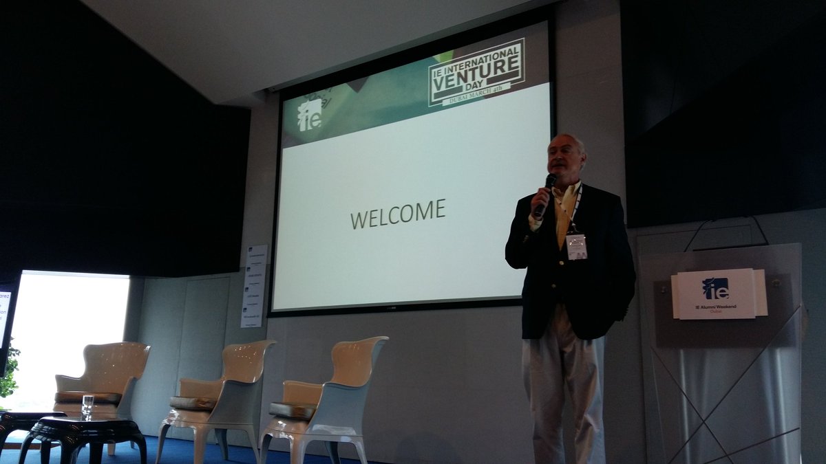 IEbusiness's tweet photo. MT @MarHdeMendoza: Uncertainty brings opportunities #ieventureday #iedubaicenter #IEWeekendUAE @IEentrepreneur https://t.co/pzI39stmKO