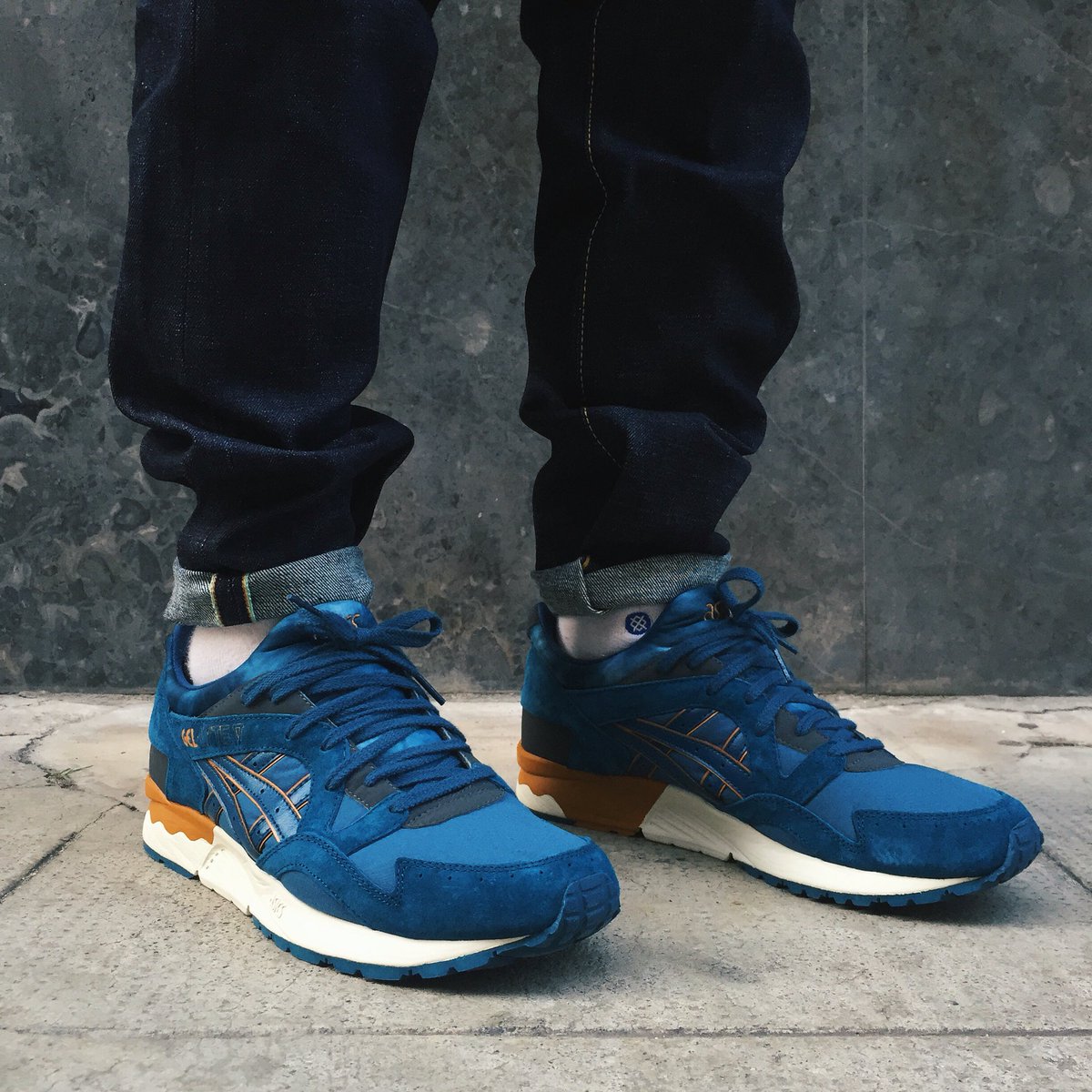 Asics Gel Lyte V / Legion Blue / US 8-12.5 / € 129.00 / disponibile in store e online / #yankeeshop #asicsgellyte