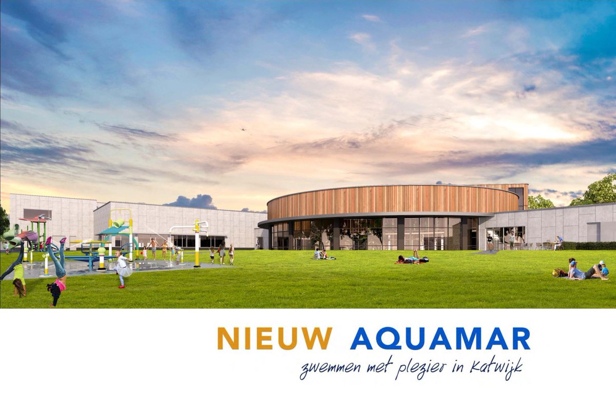 SportbedrijfKW's tweet photo. Opdracht voor nieuwbouw zwembad Katwijk gegund aan OLCO-Sportsphere. Lees hier meer: https://t.co/z9de2Dci0n https://t.co/oj9BGrFj4n