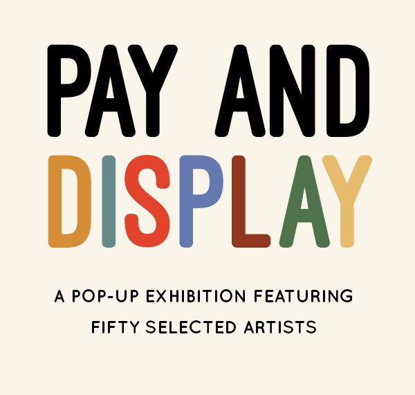 CentrespaceBS1's tweet photo. Pay &amp; Display opening tonight. 6.30- 9pm An exhibition of original works selected from an open call. https://t.co/tMU9fJ6VhS