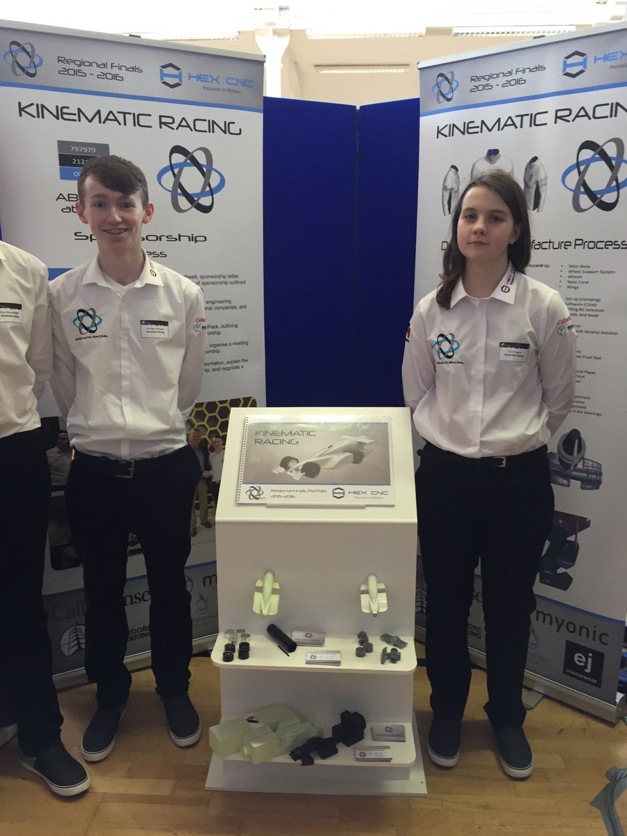 <a href="/KinematicF1/">Kinematic Racing</a> pit display! Looking great guys! 👌🏻🏁🏎 #f1inschools #techweekirl