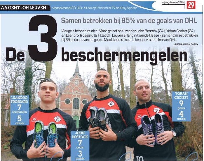 JohnJBostock's tweet photo. The trickster🎭🇧🇪 The Composer 🎼 🇬🇧 The Street Fighter 💪🏼🇫🇷  #OHL @Yohancroizet @LTrossard @HLN_BE https://t.co/hD9jO2a9BI