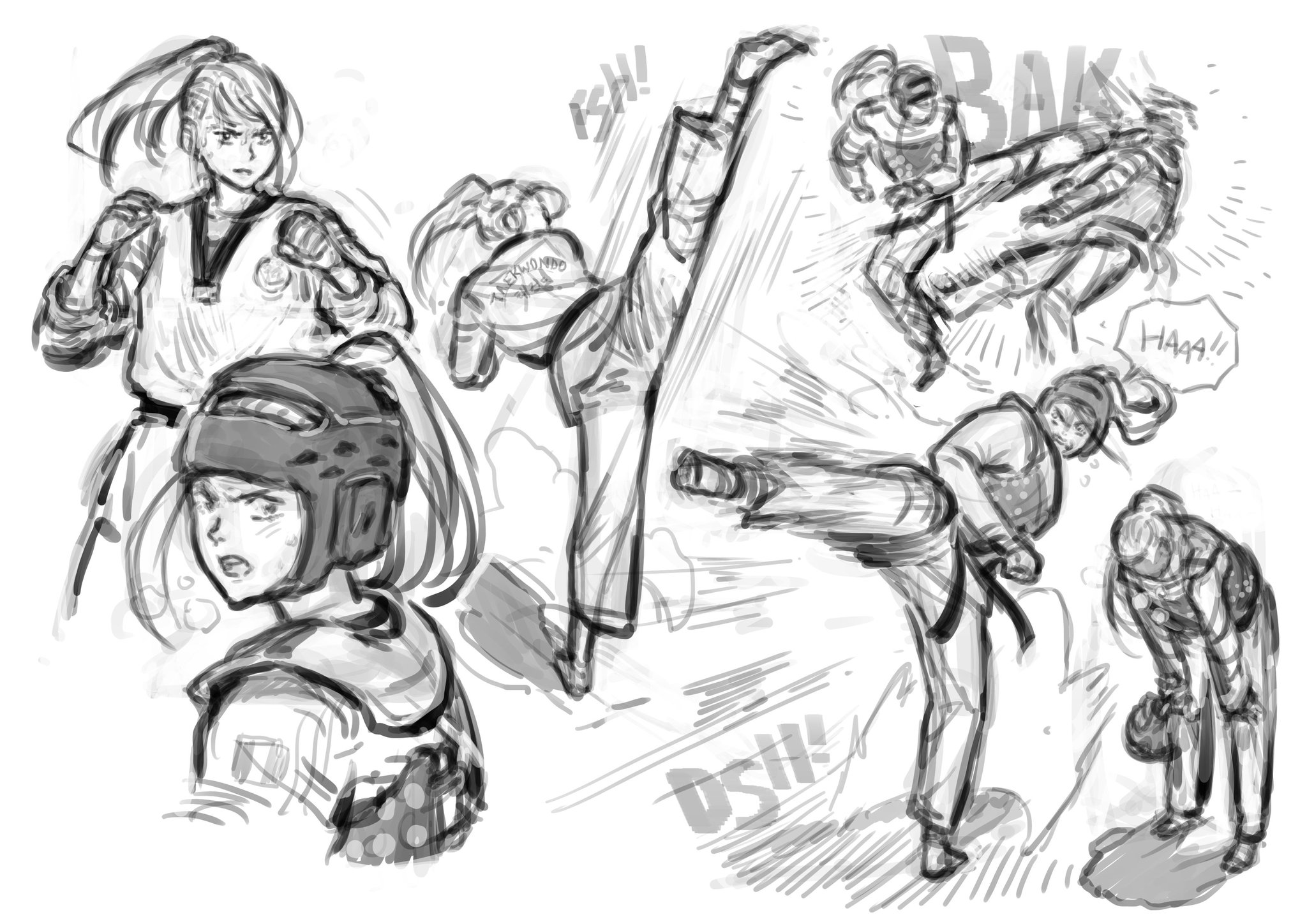 S O U R Y A On Twitter Taekwondo Girl Is Kicking Taekwondo Kicks Sketches Https T Co Hqccuftvgr
