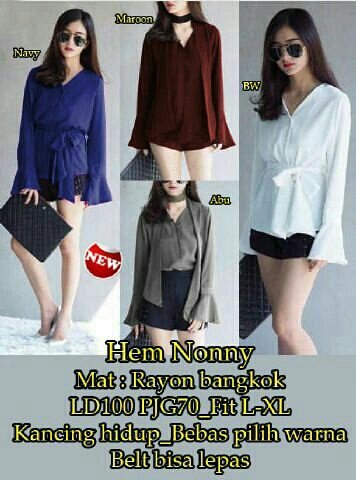 JeeShop2's tweet photo. s-1233 hem nonny 67.000 rayon bangkok+belt lepas ld100 pj70 kancing hidup @apaajaIKLAN  #jualan #trustedos #iklan https://t.co/tldwXo7f7x