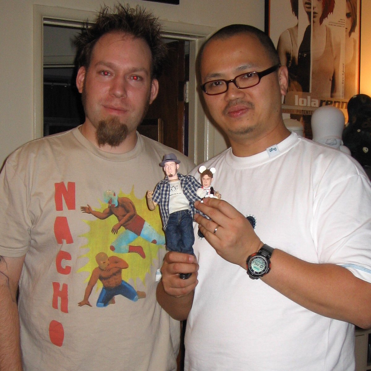 GeorgeGaspar's tweet photo. #LittleGeorge with #QEE creator @Toy2raymond #raymondchoy #AOLG https://t.co/fa63WNlP3A