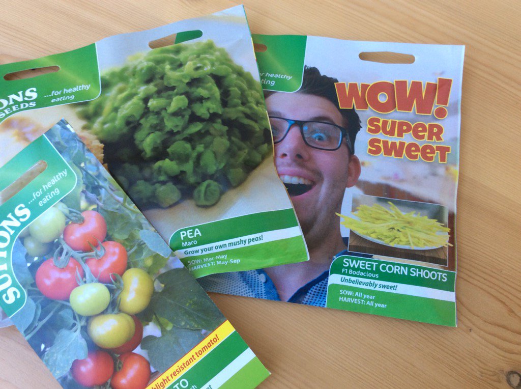 ChattyGardener's tweet photo. Look what's arrived. Thanks @suttons_seeds @RabbitAttackPR #myweekendsorted https://t.co/nN79bjoy6C