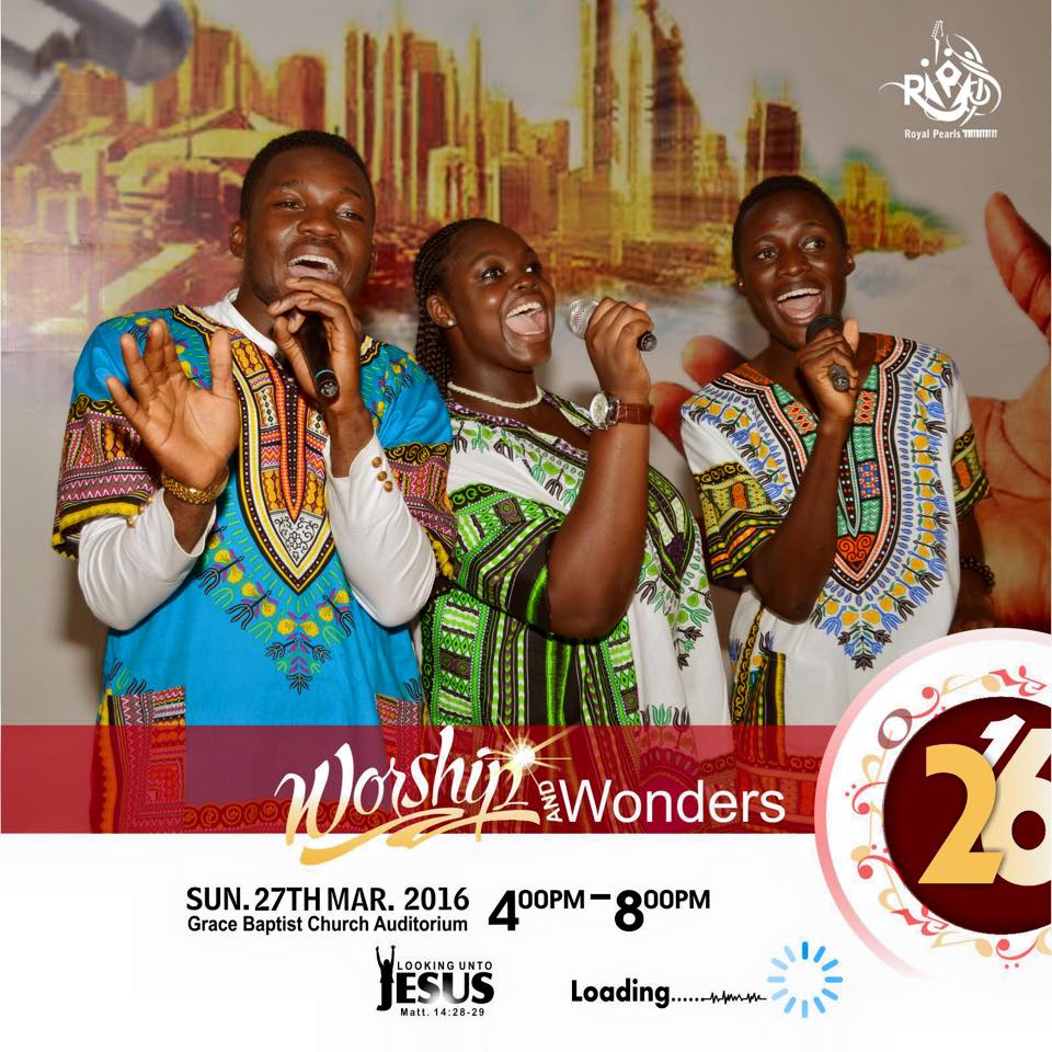 mypathwaytv's tweet photo. #Worship N Wonders III
 #Royal Pearls
 #Grace Baptist Church
 ⛪ #27th March 
 #Gosplelink online
 #Pathwaytv https://t.co/d8NVxNRmtN