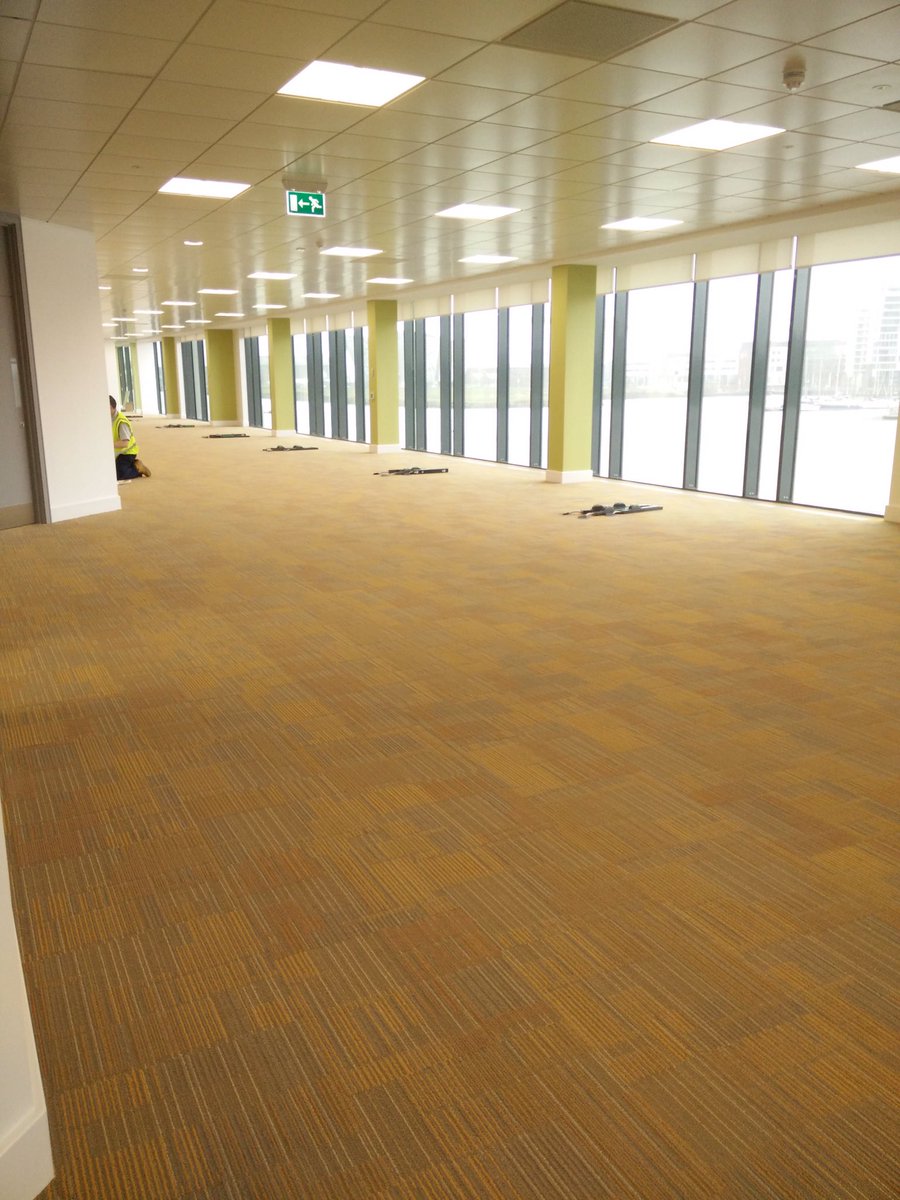 PeterInterface's tweet image. Another fantastic install using Interface Lima carpet tiles.#design #interface #Lima