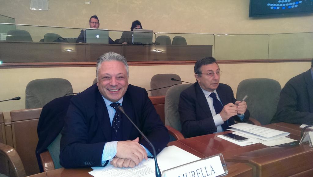 Oggi il segretario UGL Murella   alla riunione del Comitato delle Regioni, agenda Europea  sull' imigrazione.