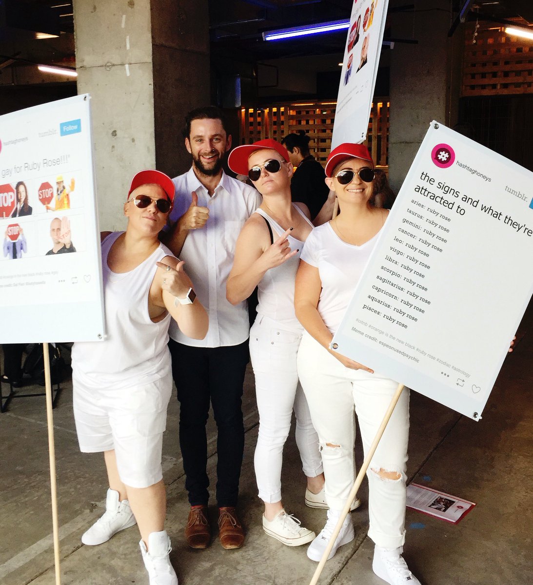 OutStandingNic's tweet photo. Even PR gurus from @CardinalSpin are totally #GayForRubyRose https://t.co/i8zEFx35DR