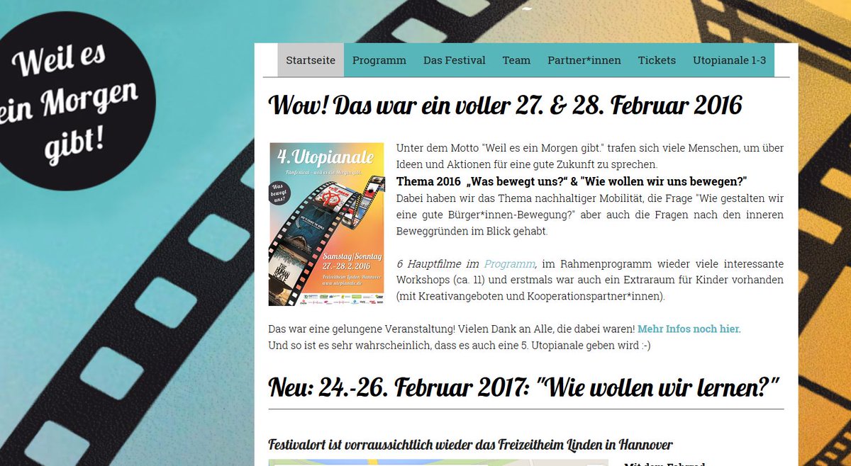 felixK_han's tweet photo. Das war fein #utopianale und die #ut5 kündigt sich auch schon an... https://t.co/PiSBgvaqqe https://t.co/3lL0a9Wu98