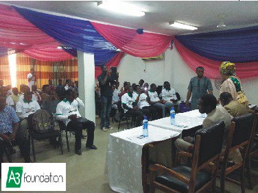A3Foundation1's tweet photo. cross section of A3 Free ICT Training Beneficiaries reviving advice from the Founder. Amb Aisha Audu-Emeje.1/03/2016 https://t.co/4IegYaw532