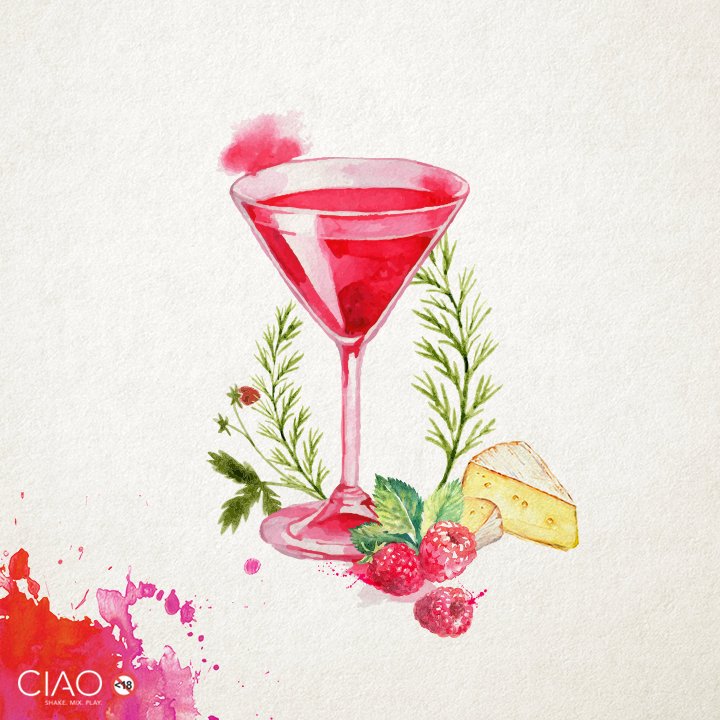 CiaoCocktail's tweet photo. Try a soft cheese and a few salty crackers with CIAO. Yum! #cocktail #inspo #Friyay https://t.co/ZbGNhqhymR