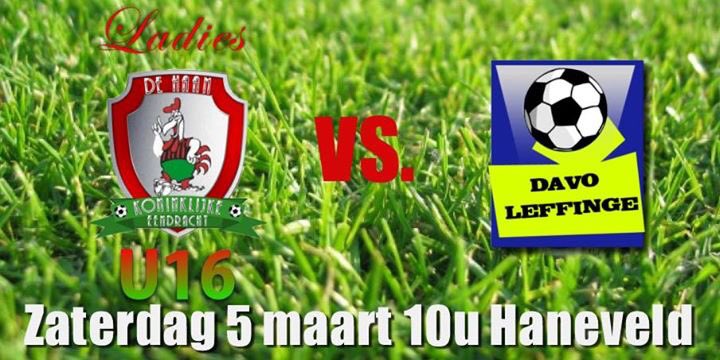 LadiesDeHaan's tweet photo. #ladiesdehaan U16 nemen het zaterdag thuis op tegen Leffinge #GoLadies ⚽️ om 10u https://t.co/coFg4fTwyk