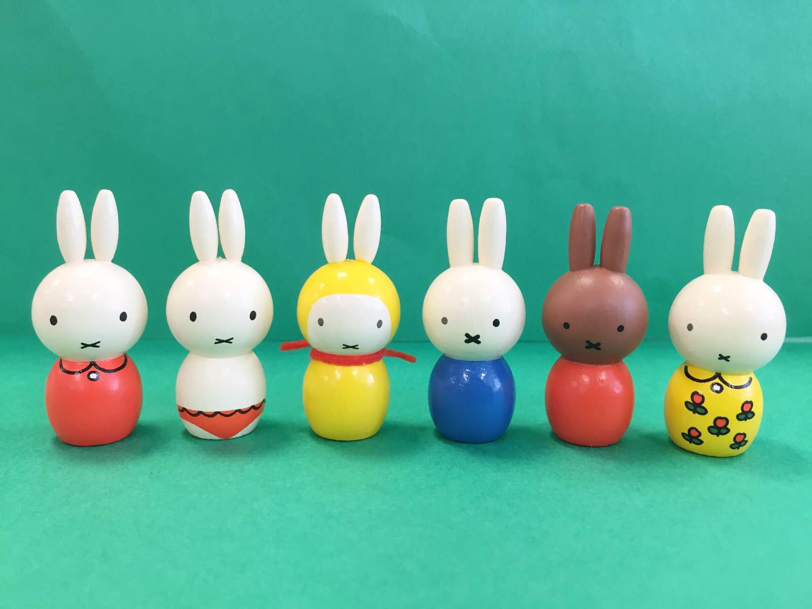 超レア　ミッフィー　根付　こけし 超レア ミッフィー 根付 こけし ミッフィー miffy こけし根付3