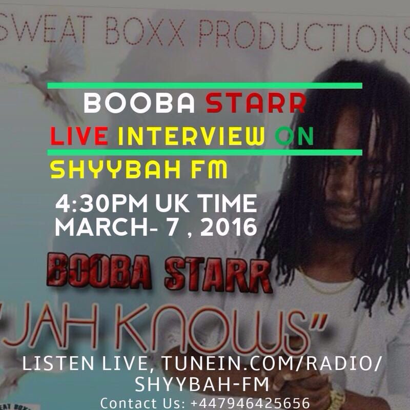 Baddalinks's tweet photo. Reggae dancehall artist Booba starr live interview on shyybah fm on 07/03/2016  up an active https://t.co/LsZmn0AUP2
