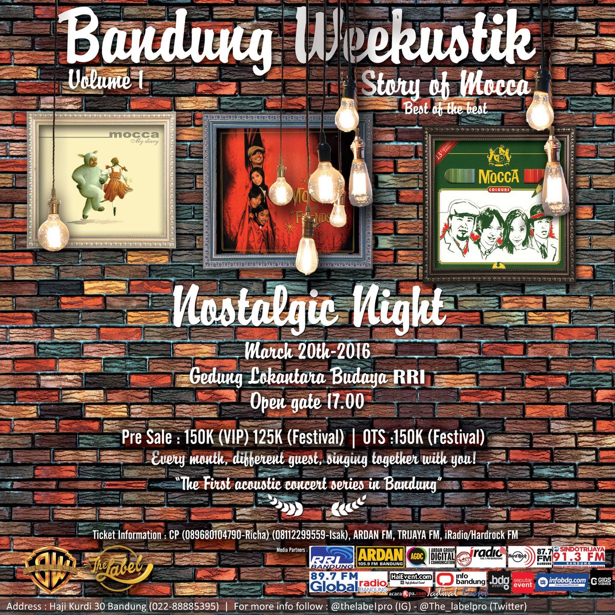 chdirectory_id's tweet photo. CHDirectory #Bandung / (20/3)'16 - "STORY OF MOCCA" at Gedung Lokantara Budaya (RRI) @The_laberpro https://t.co/MA0oxq4O84