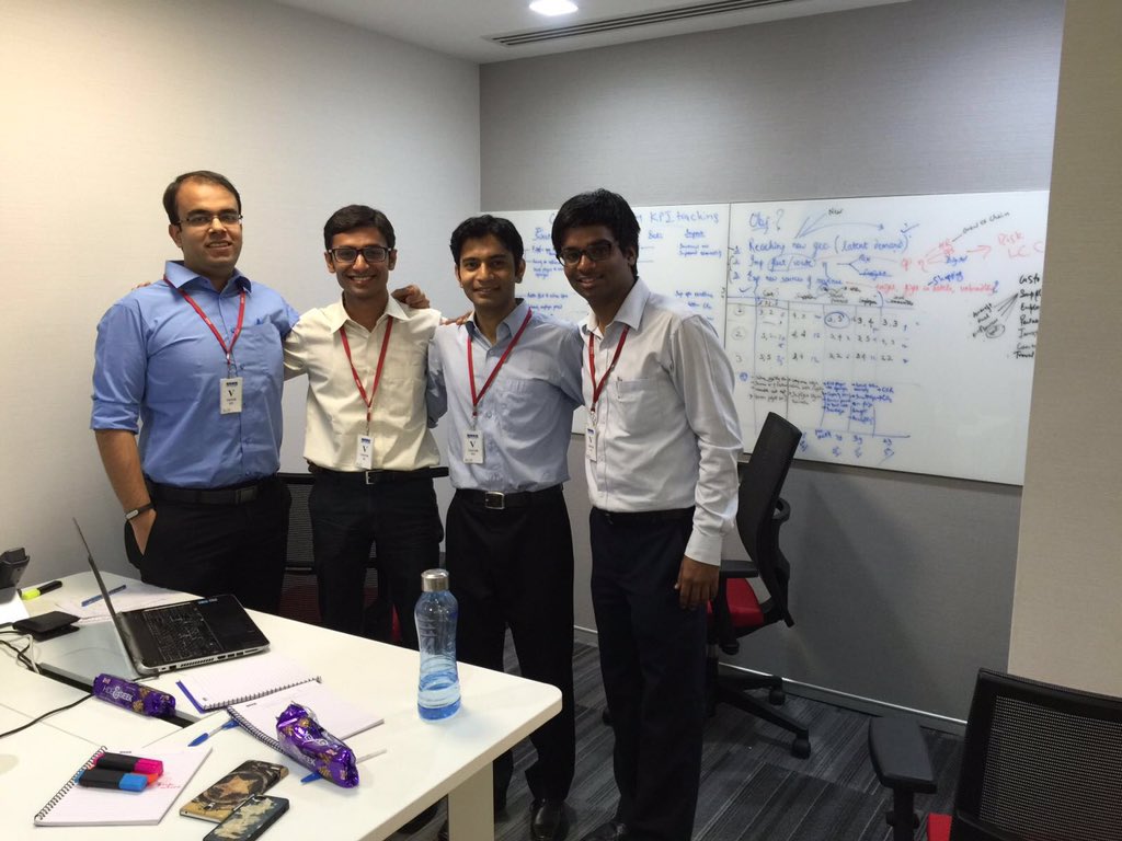 MDI_Agathists's tweet photo. Case completion pic. We're ready to rock! #KPMGICC @KPMGIndia https://t.co/lnOqYqSEOx