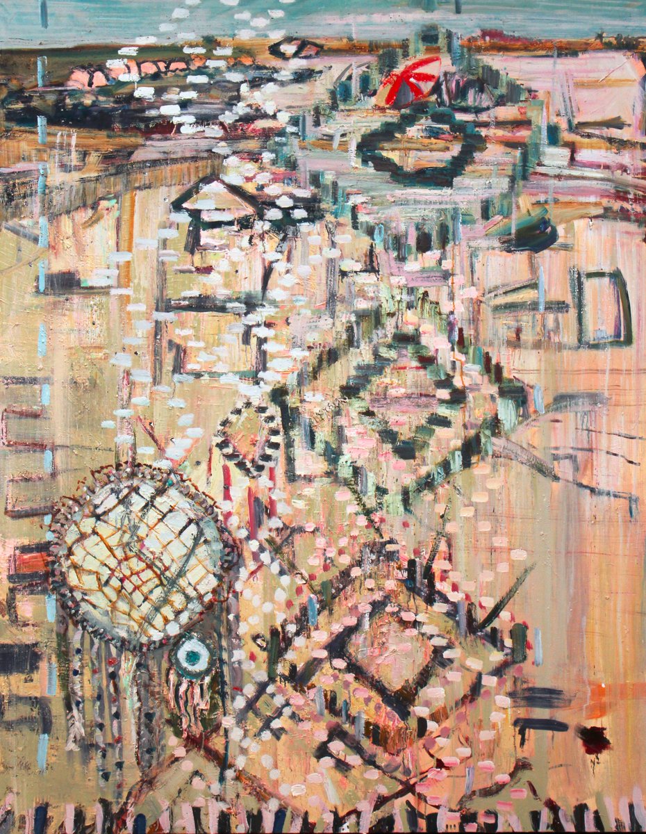 GalleriOxholm's tweet photo. It's the last weekend to head over and see "Glyph Shift" by Christina Shurts. #art #exhibition #copenhagen https://t.co/8PmMywnx4P