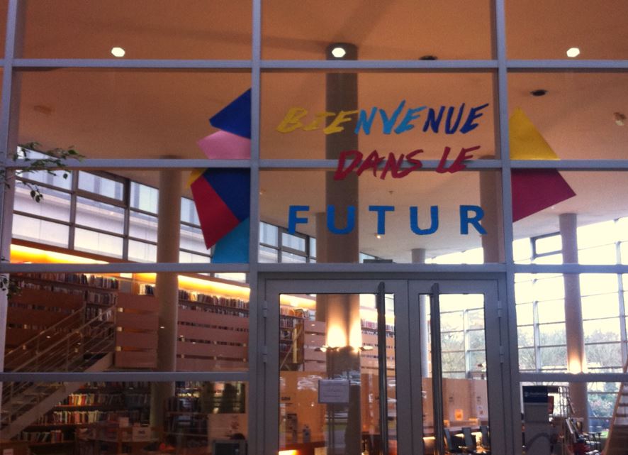 AudenciaLibrary's tweet photo. Comment imaginez vous la médiathèque de demain @audencia ? #DraftAndCraft #DC_Festival #AudenciaTurfu https://t.co/XfXiJ1zjMy