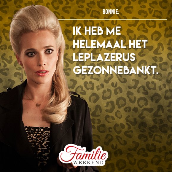 Steekt zo mooi af tegen die witte jurk...