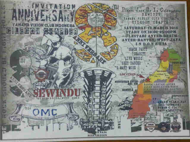 Siap2 jalan ke anyer bray...ramein Sewindu YVCI...Don't miss it...