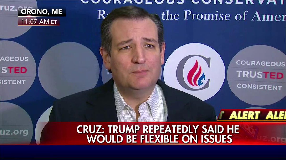 FoxNews's tweet image. &quot;#DonaldTrump is someone who supported Jimmy Carter over Ronald Reagan.&quot; - #TedCruz