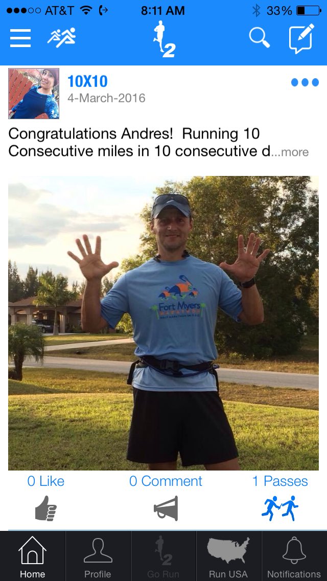 run2app tweet picture