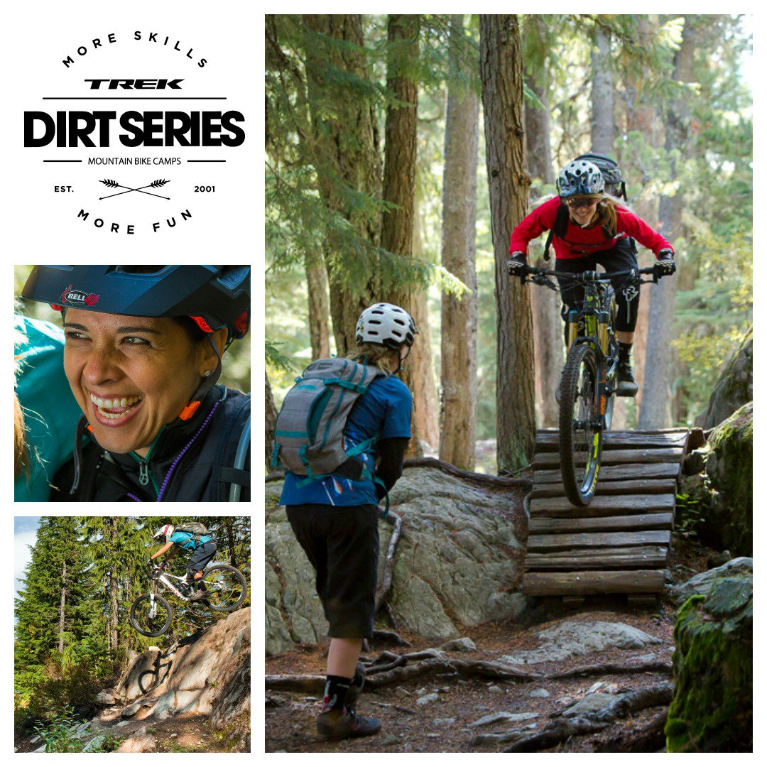 Register for camp this week with our partner @dirt_series &amp; get 20% off with <a href="/dakine/">DAKINE</a> #trekdirtseries #brownpow