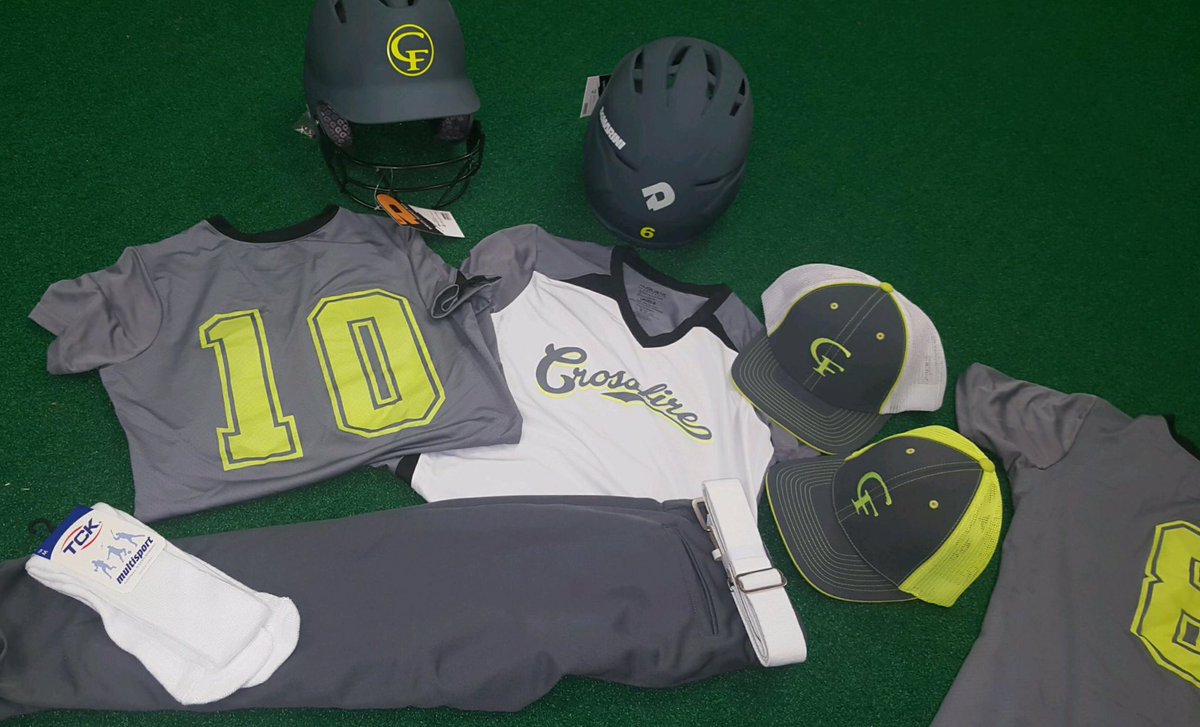 These uniforms are on 🔥🔥!! Thank you Crossfire Softball for letting Bradley's help you with your uniforms.