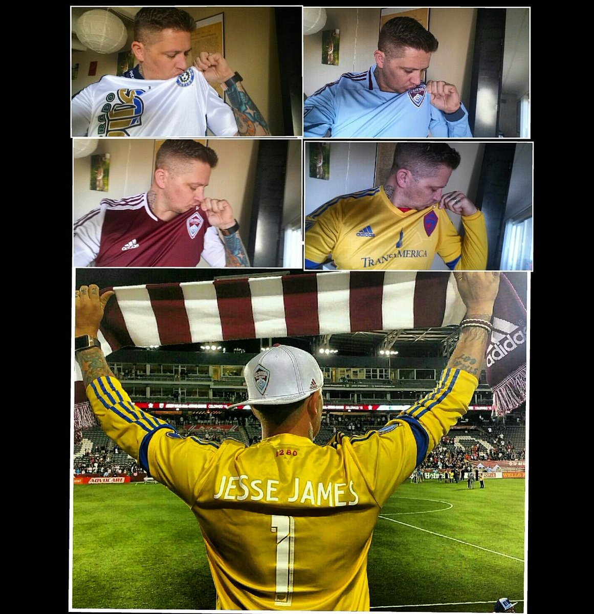JesseJamesATL's tweet image. #Dress4MLS @MLS @ColoradoRapids #Rapids96 #5280love