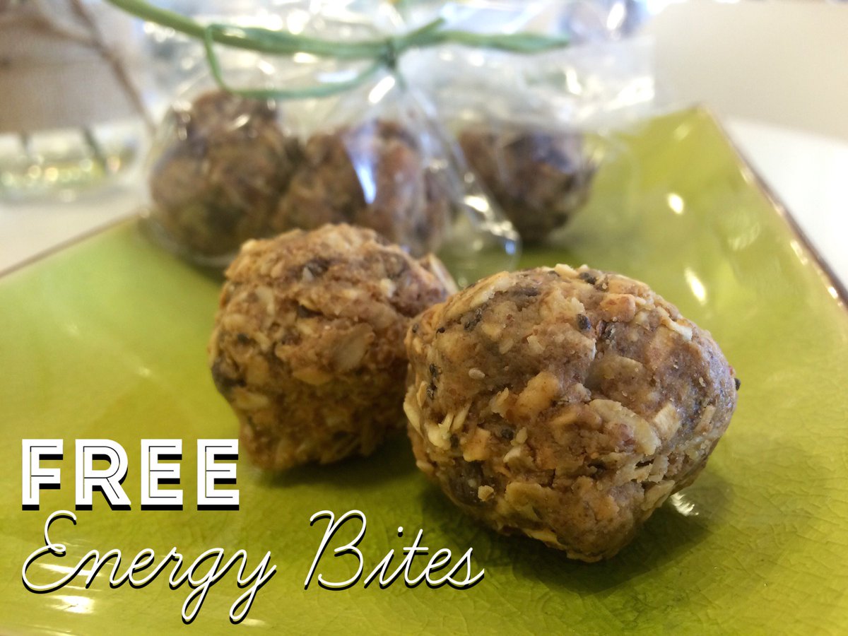 Healthyucafe's tweet photo. FREE #EnergyBites to anyone who attends the Kids Zumba class at @capbluestore #HealthySnacks https://t.co/Xmt9u2A5Bg