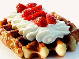 These #Kravins waffles taste so heavenly! Come over to our cafe tomorrow morning and have this for breakfast #Foodie