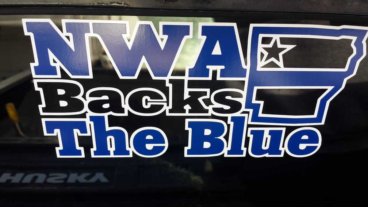 I_AmTheWarrior's tweet photo. #NWABacksTheBlue #BlueWear sale items #Profits purchase items our #Officers need to #staysafe #decals #Tshirts #RT https://t.co/M1UqZzj810