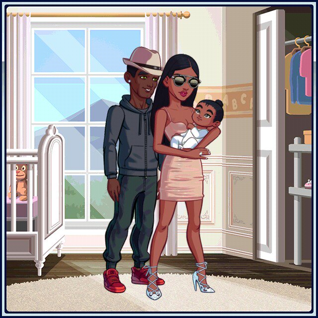 acartergame01's tweet photo. Finally our bundle of joy is here ! ❤  #lovinglife  #familylife #myworld #KimKardashianGame https://t.co/T0hmJf3xyy