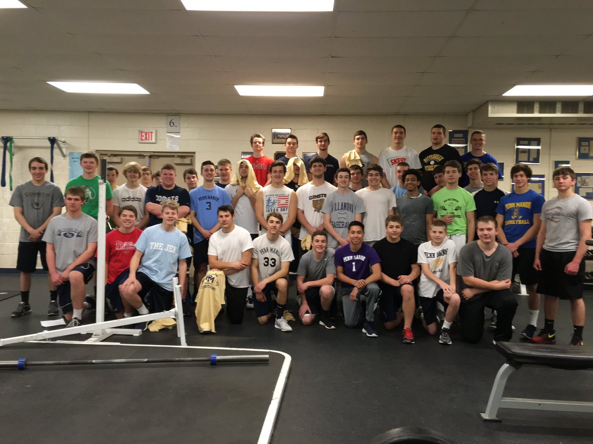 SteveONeillCMPC's tweet photo. Congrats to the PM baseball team on finishing up their off-season grind. Time to make it pay off @PMBaseballl https://t.co/xUO8jelKLp