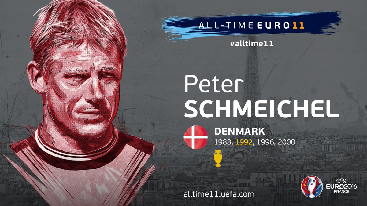 Retweet to vote Peter Schmeichel into the All-time EURO 11 #alltime11