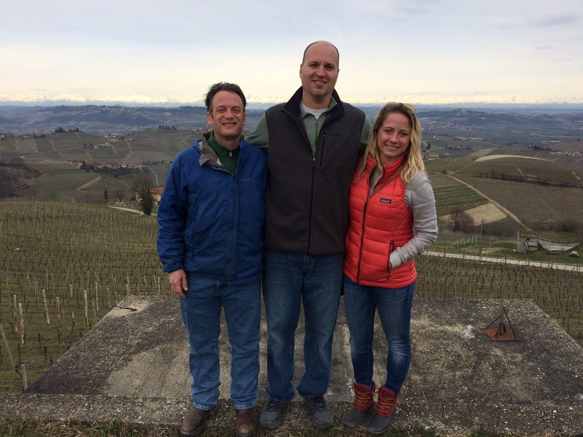 vanguardindiana's tweet photo. Team Indiana at the highest point in Barbaresco with @Andreasottimano and @AzAgrSottimano #vwteamtrip2016 https://t.co/LdHrL8uz4o