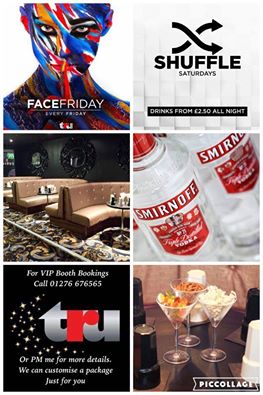 Sam_Tru_VIP's tweet image. VIP Booths are flying! Prices start from £50! 01276 676565 now to book! @Tru_Camberley #SellOut #Tru #Camberley #VIP