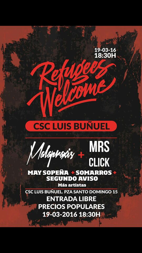 CEPA_medias's tweet photo. ¡Concierto en solidaridad con los refugiados! No te lo pierdas los conciertos y colabora 😊 https://t.co/rKoMAmrHGJ
