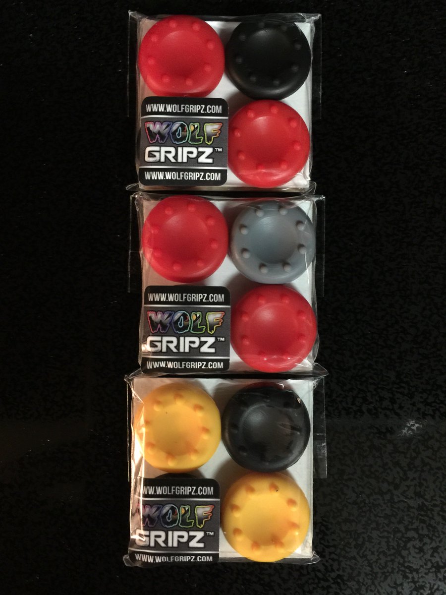 Regt_Gaming's tweet photo. Got a scuf and the rubber on your thumb sticks is peeling off? No worries, use code REGT and get some @WolfGripz https://t.co/nE7utXaTGa