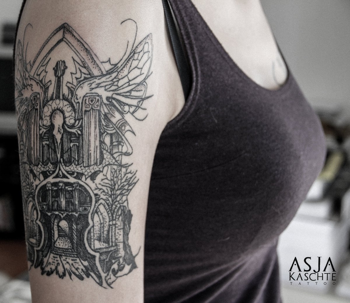 Tattoo für Jessica - Exlibris aus dem \, image size:1200x1039
