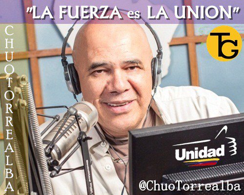 Lamzelok's tweet photo. (AUDIO) UNIDAD “LA @FuerzaUnionVE” con @CHUOTORREALBA – 4.3.2016 https://t.co/9N9ix5BkvW https://t.co/QSayHDAmNr