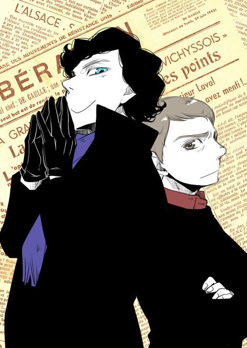 シャーロックのtwitterイラスト検索結果
