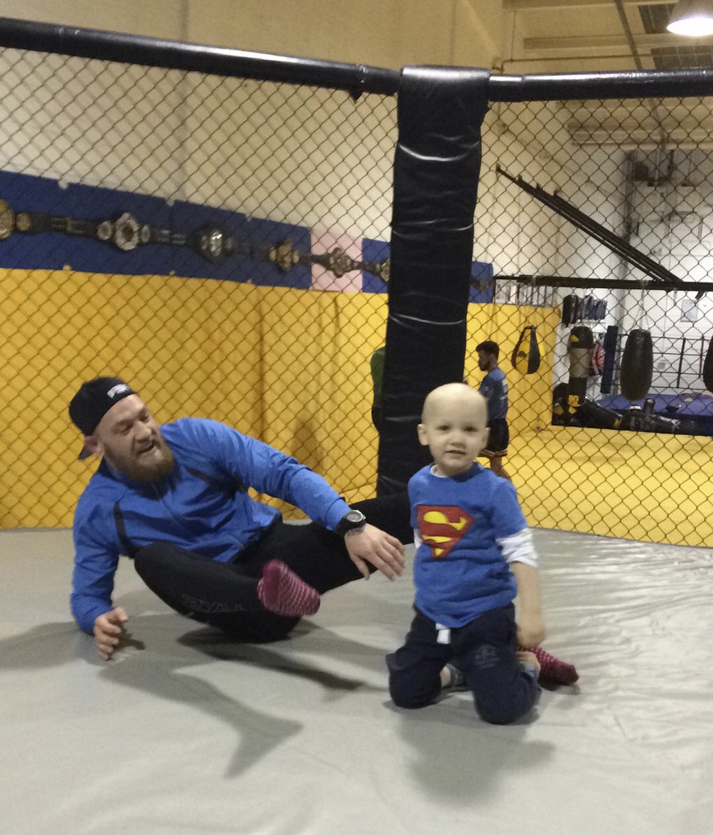 JOHNGLYNN1's tweet photo. @TheNotoriousMMA 2 years ago Conor welcomed us into SBG with Gavin after a long day on chemo. Amazing memories https://t.co/Bp09haoFFx