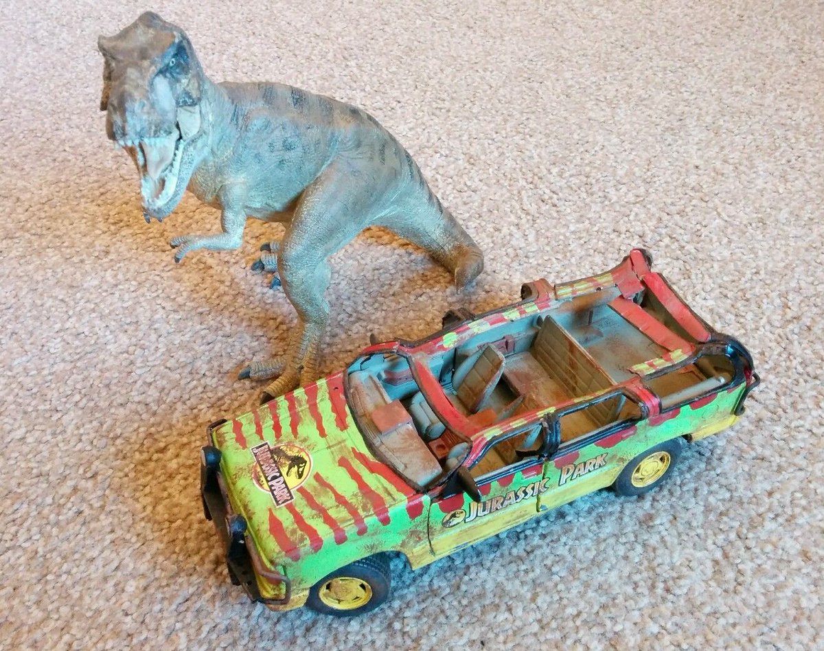 jurassic park ford explorer diecast