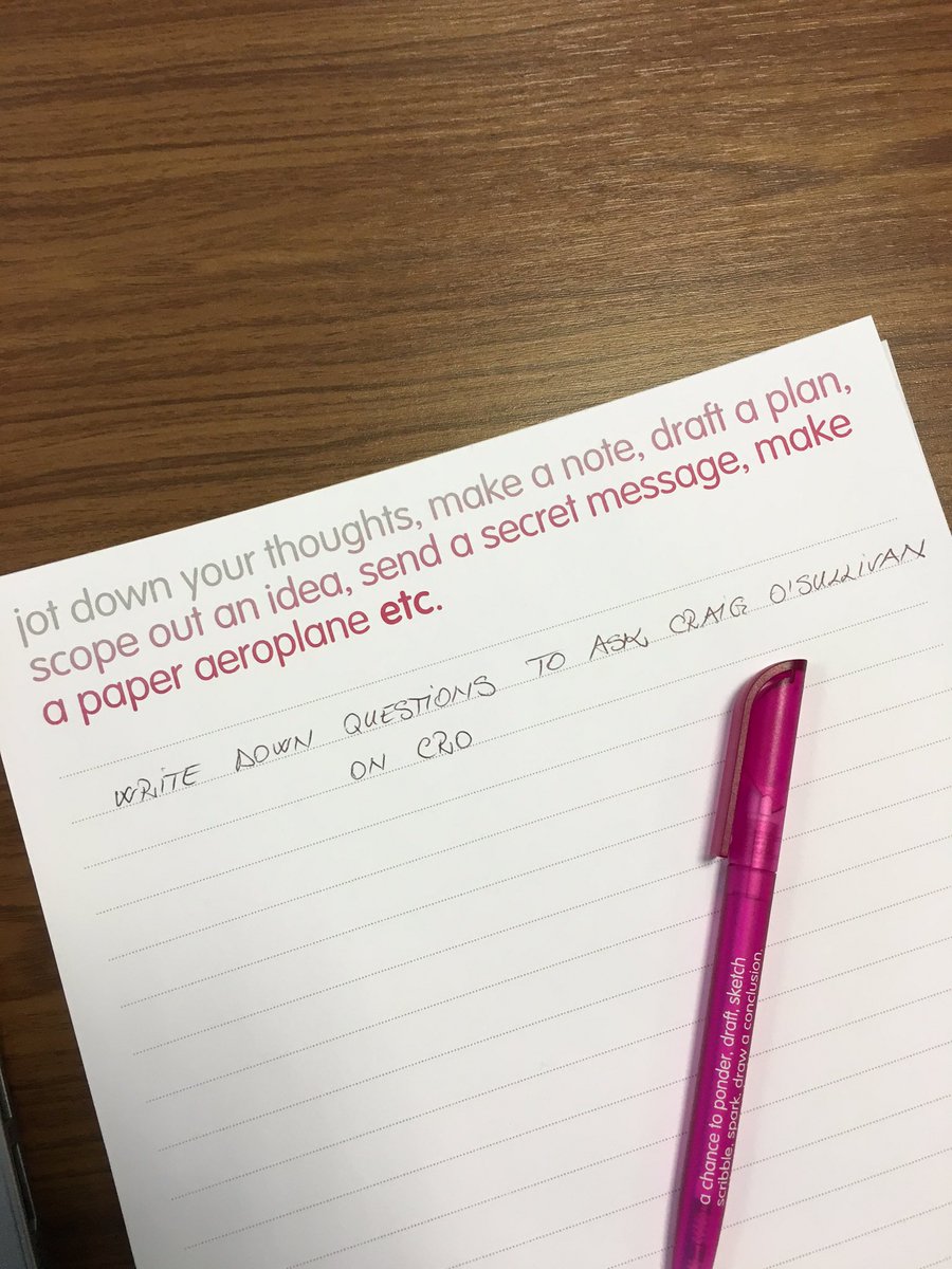 raluca_tanase's tweet photo. What should I ask Craig O'Sullivan @OptimiseOrDie on CRO? #measurecamp https://t.co/ZqrfIjs3FY