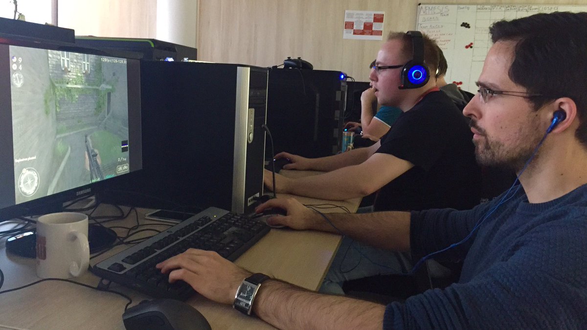 DoclerHoldingLU's tweet photo. #LANparty just started!
One more night playing #videogames in @DoclerHoldingLU's #office in #Luxembourg https://t.co/B01OHruobf