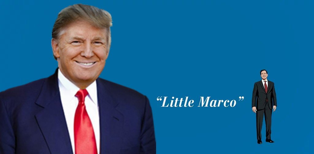 TweeterRabbit's tweet photo. #GOPDebate #Rubio #Cruz #Kasich #Florida #Ohio #Michigan #Marcomentum #Trump #StopRubio #LittleMarco https://t.co/ev4xvdzRDt